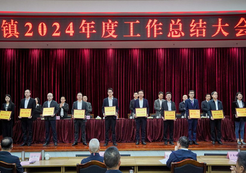 双项殊荣！bifa必发集团电声荣登石排镇2024年度“双十强”榜单